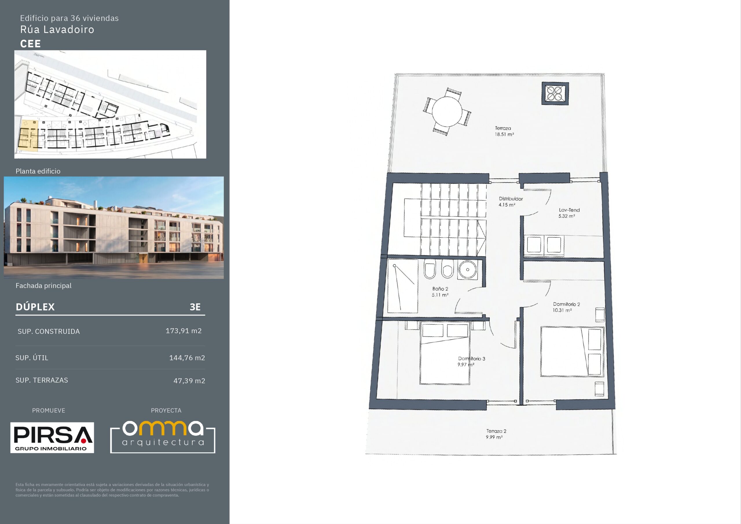 Residencia Nordes Duplex Tercero E 2