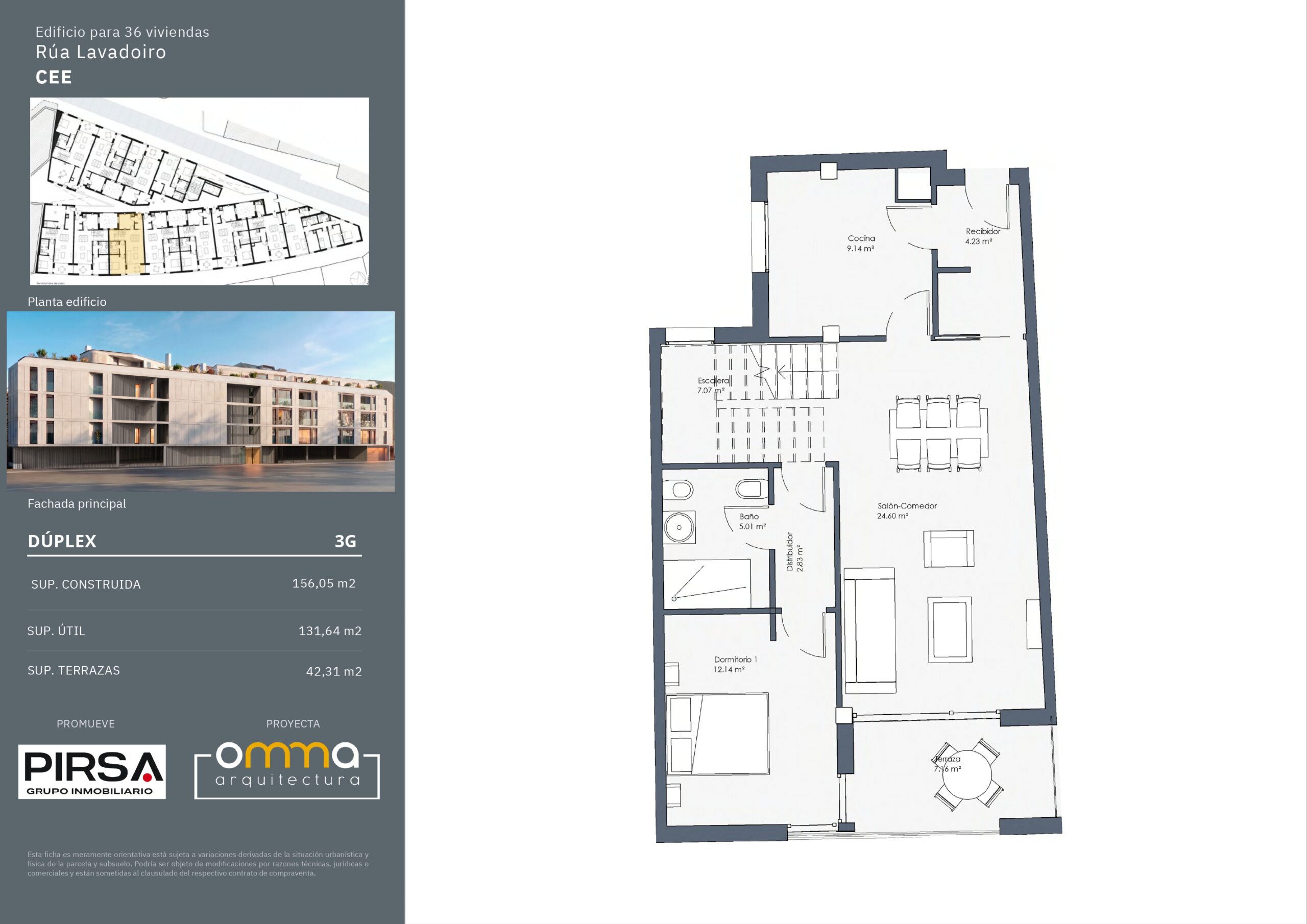 Residencia Nordes Duplex Tercero G 1