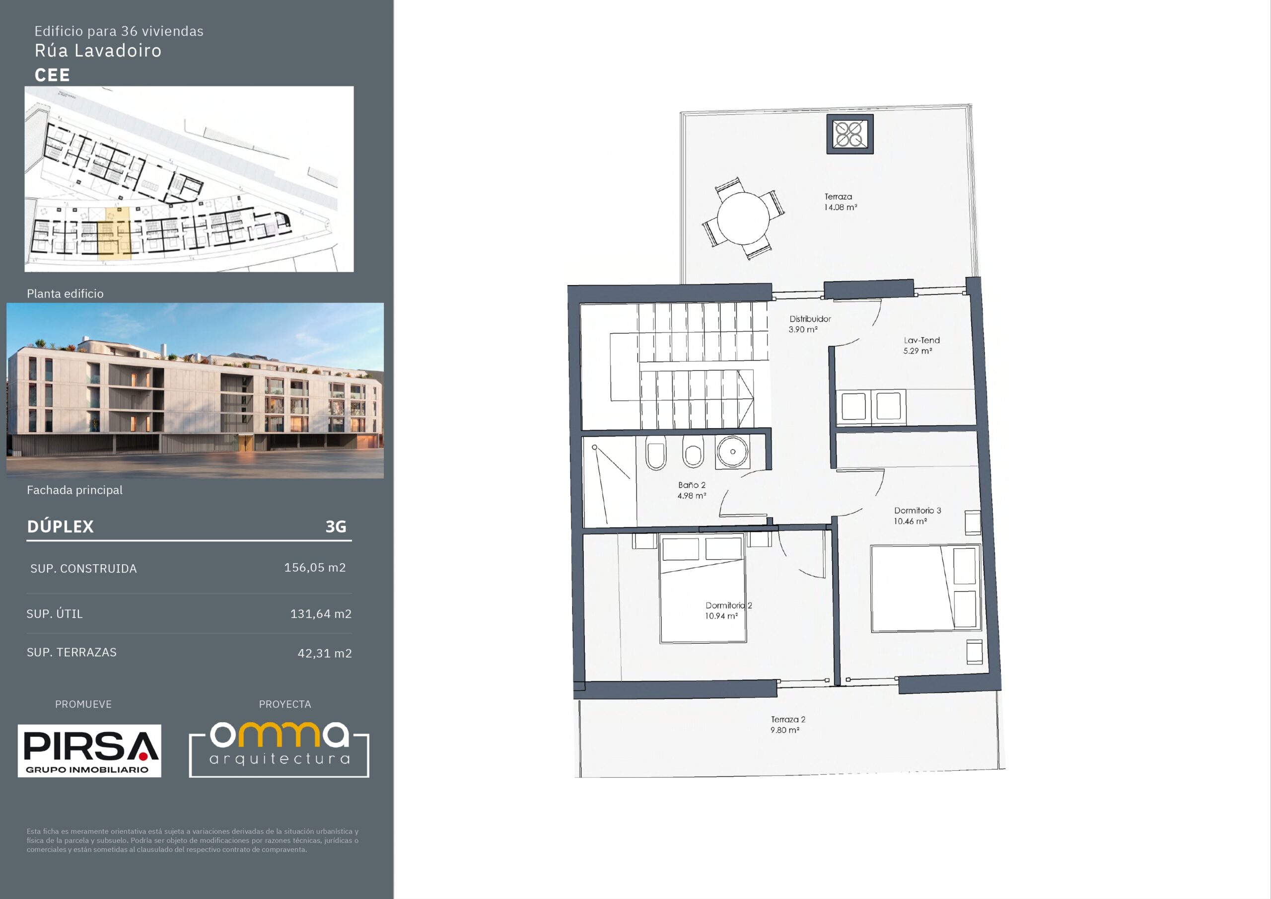Residencia Nordes Duplex Tercero G 2