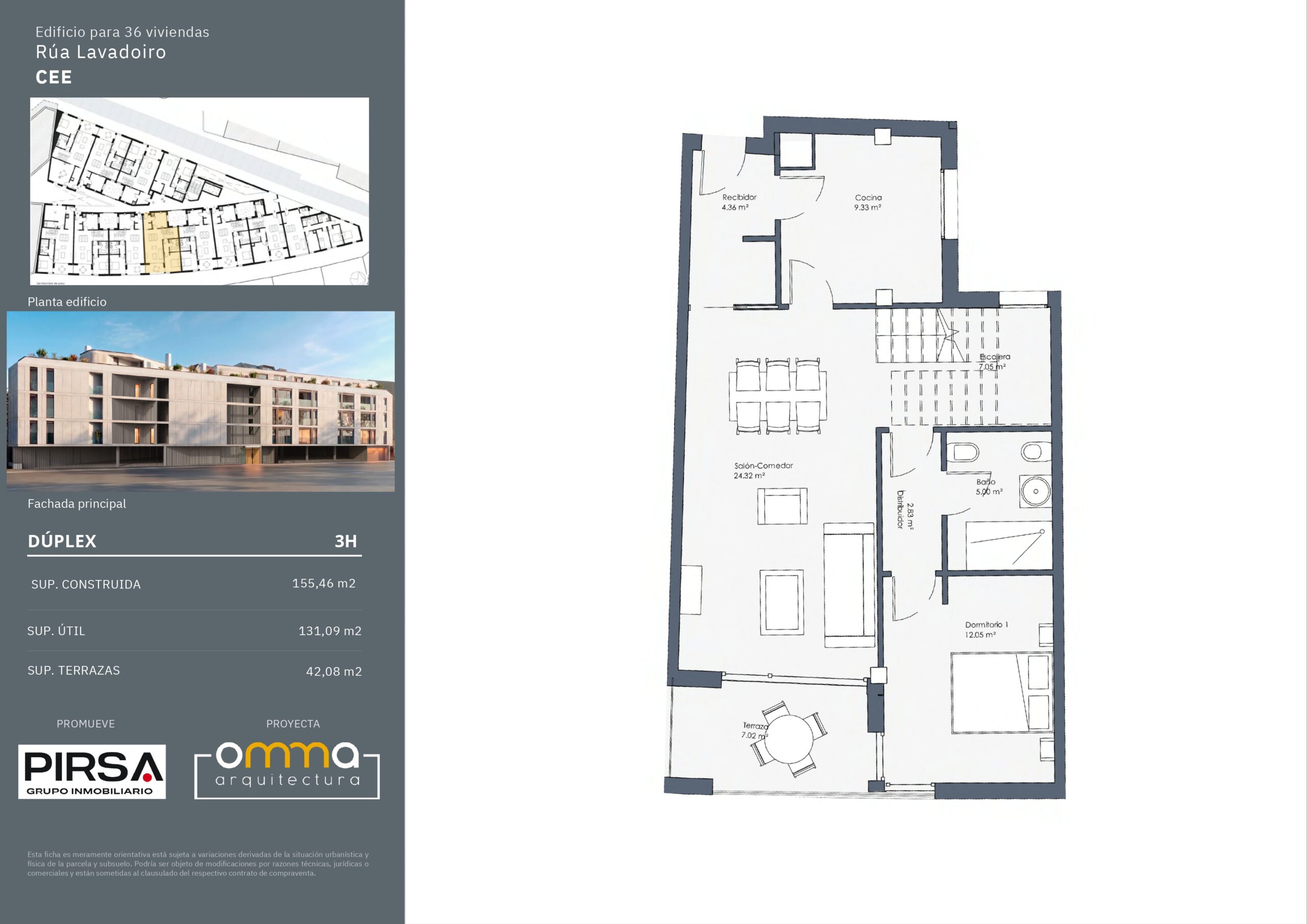 Residencia Nordes Duplex Tercero H 1