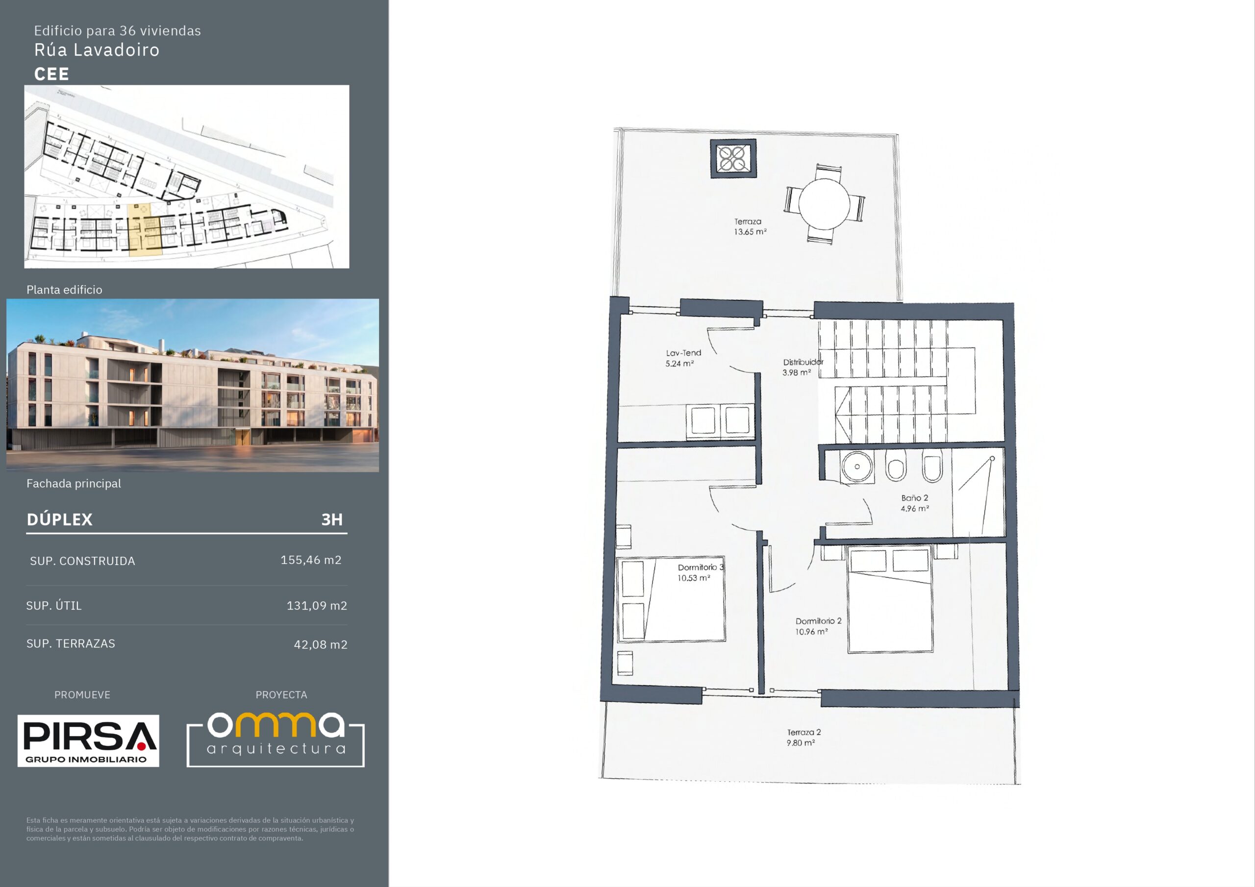 Residencia Nordes Duplex Tercero H 2