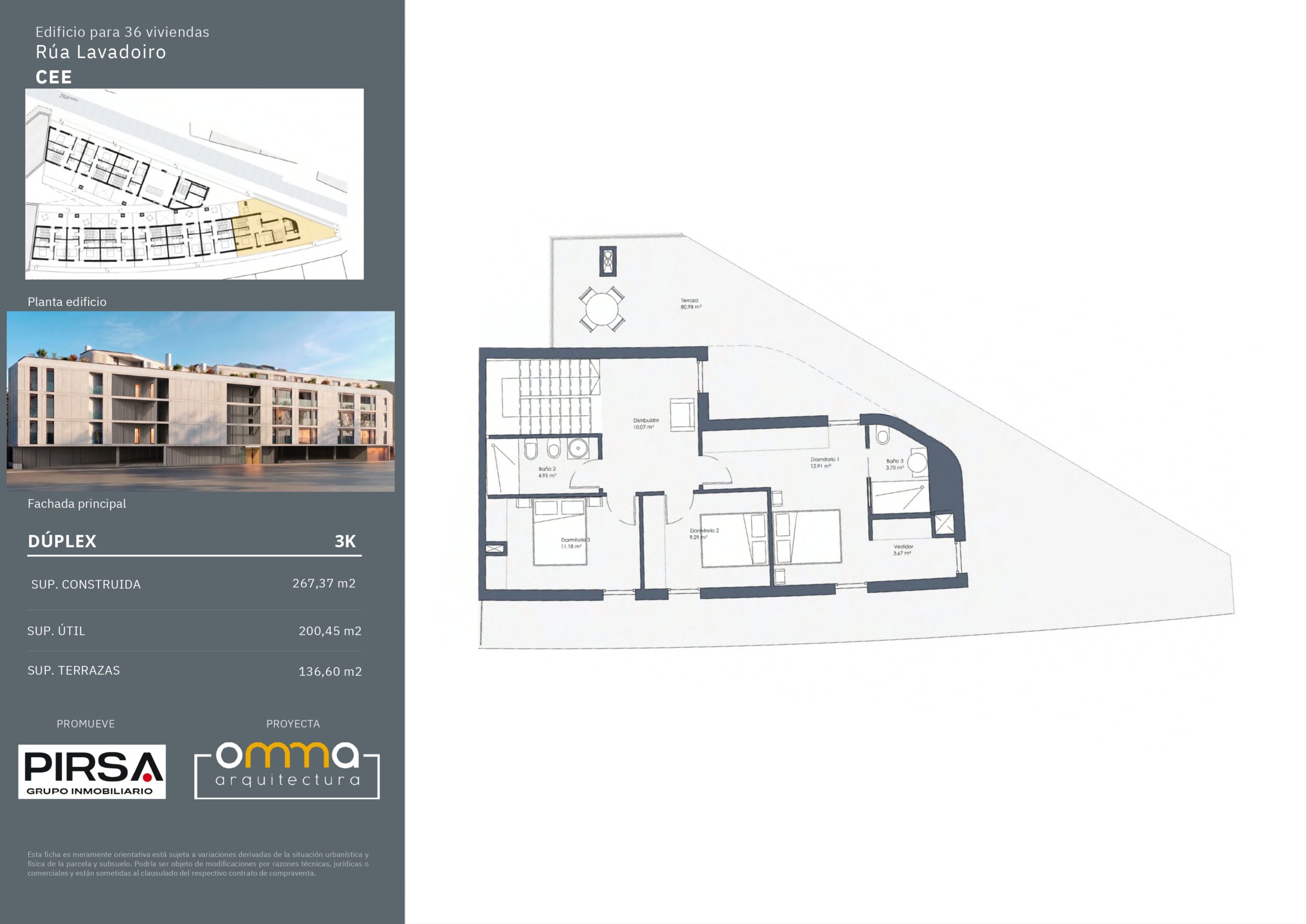 Residencia Nordes Duplex Tercero K 2